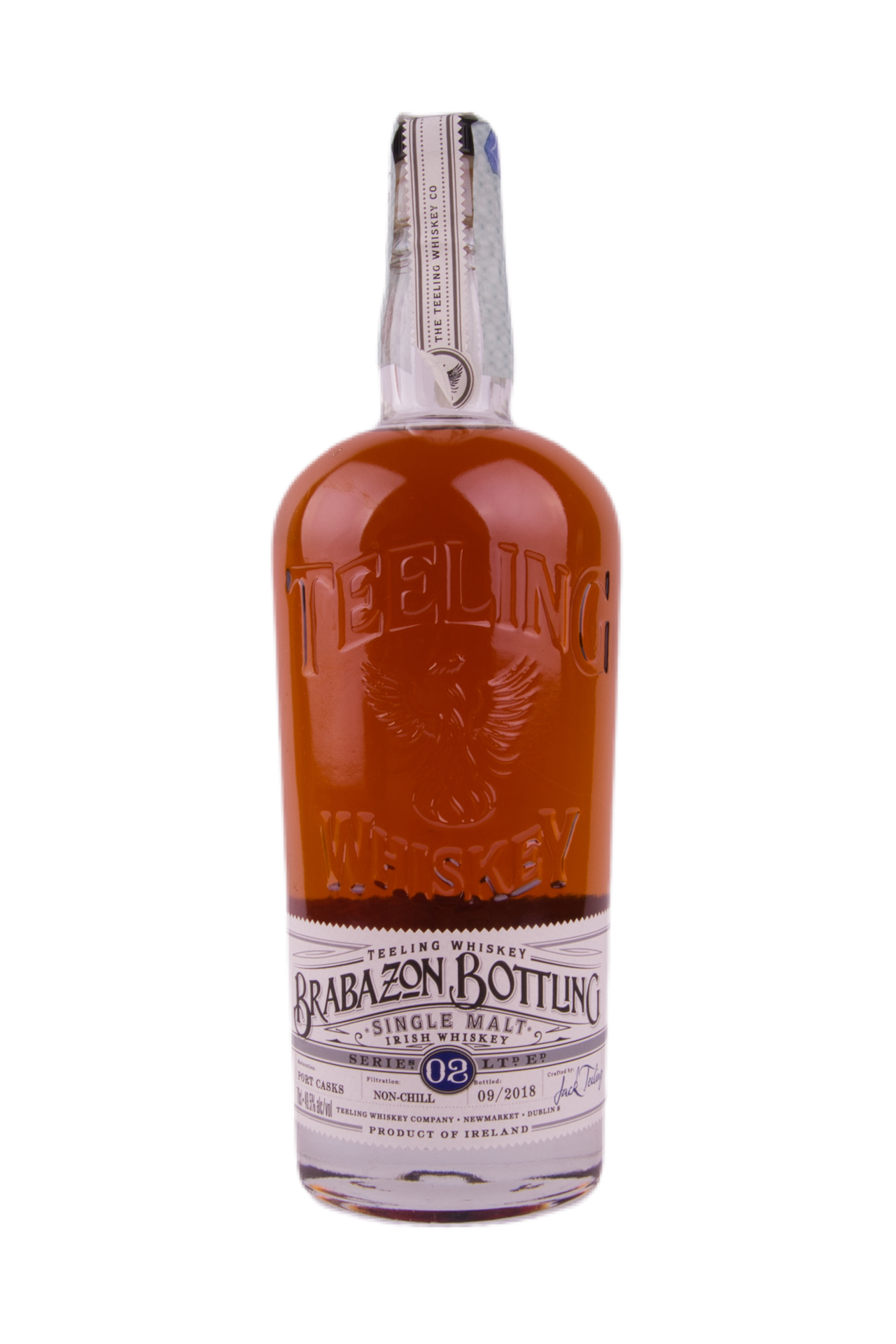 Teeling Whiskey - Brabazon Bottling N.2 - Single Malt Irish Whiskey 2018 Teeling Whiskey - Brabazon Bottling N.2 - Single Malt Irish Whiskey 2018